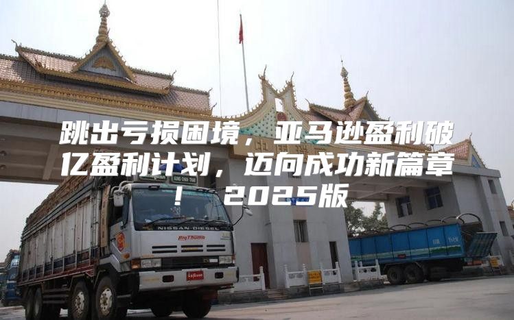 跳出亏损困境，亚马逊盈利破亿盈利计划，迈向成功新篇章！ 2025版