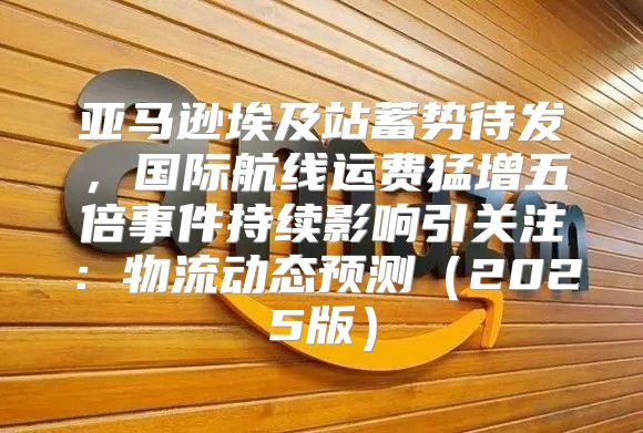亚马逊埃及站蓄势待发，国际航线运费猛增五倍事件持续影响引关注：物流动态预测2025版