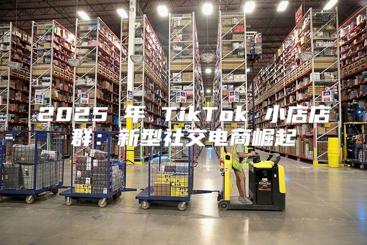 2025 年 TikTok 小店店群：新型社交电商崛起
