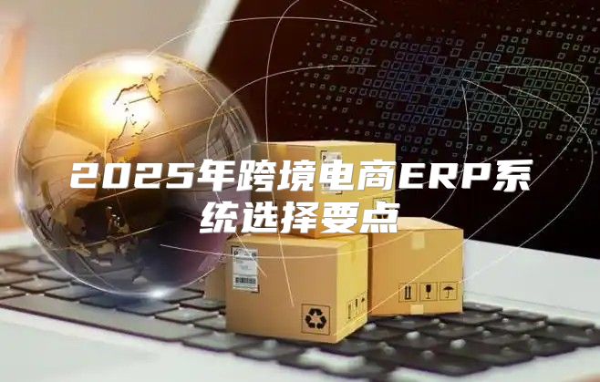 2025年跨境电商ERP系统选择要点