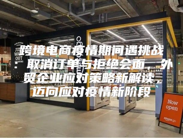 跨境电商疫情期间遇挑战：取消订单与拒绝会面，外贸企业应对策略新解读，迈向应对疫情新阶段
