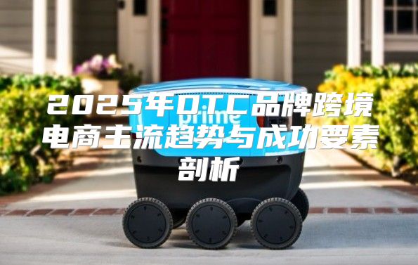 2025年DTC品牌跨境电商主流趋势与成功要素剖析