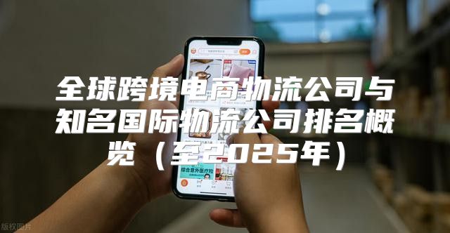 全球跨境电商物流公司与知名国际物流公司排名概览至2025年