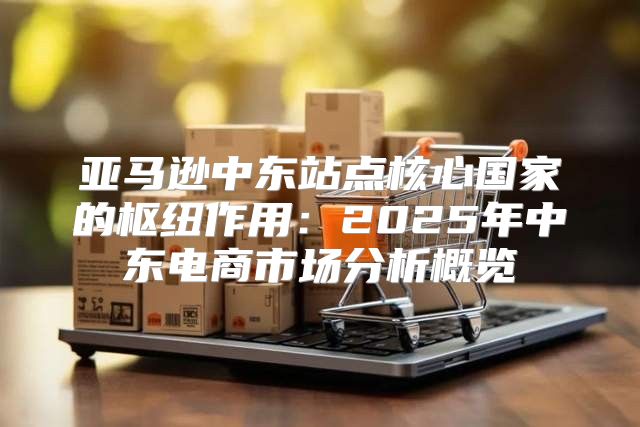 亚马逊中东站点核心国家的枢纽作用：2025年中东电商市场分析概览