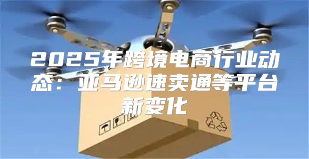 2025年跨境电商行业动态：亚马逊速卖通等平台新变化