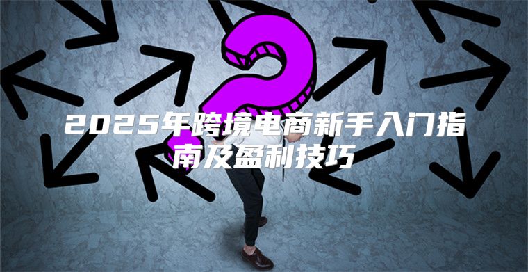 2025年跨境电商新手入门指南及盈利技巧