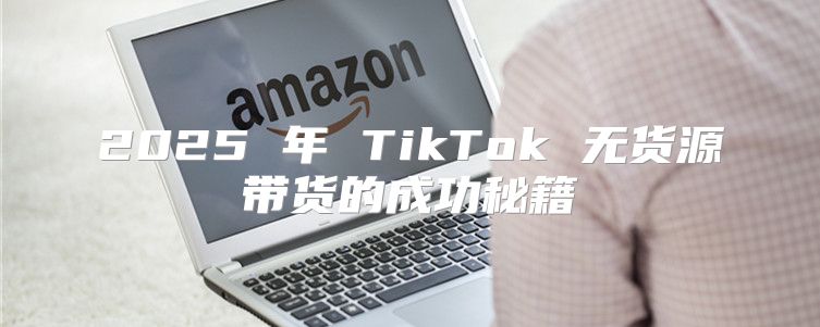 2025 年 TikTok 无货源带货的成功秘籍