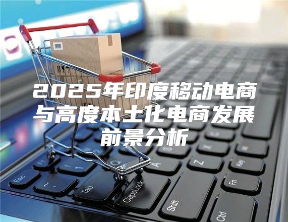 2025年印度移动电商与高度本土化电商发展前景分析