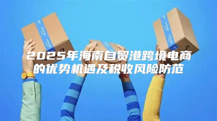 2025年海南自贸港跨境电商的优势机遇及税收风险防范