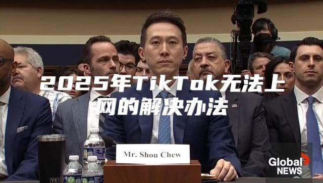 2025年TikTok无法上网的解决办法