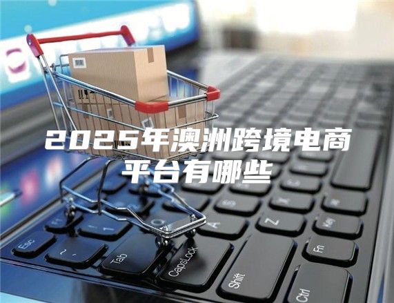 2025年澳洲跨境电商平台有哪些