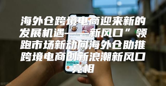 海外仓跨境电商迎来新的发展机遇——新风口”领跑市场新动向海外仓助推跨境电商创新浪潮新风口亮相