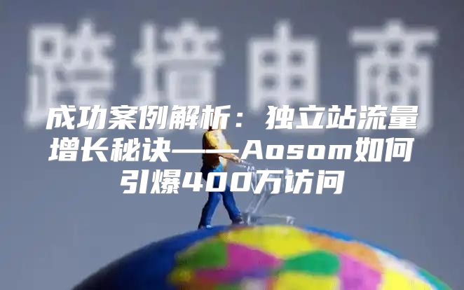 成功案例解析：独立站流量增长秘诀——Aosom如何引爆400万访问