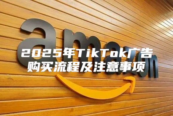 2025年TikTok广告购买流程及注意事项