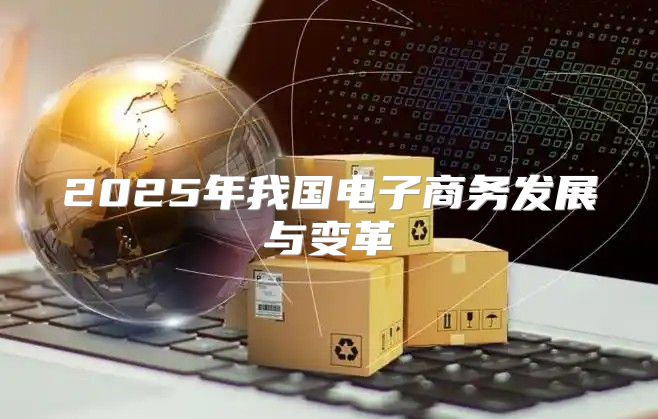 2025年我国电子商务发展与变革