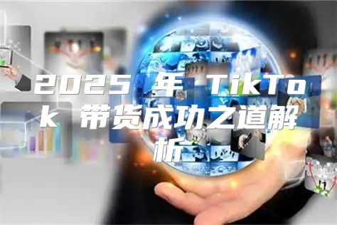 2025 年 TikTok 带货成功之道解析