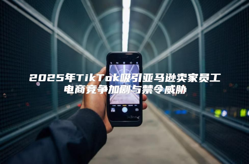 2025年TikTok吸引亚马逊卖家员工电商竞争加剧与禁令威胁