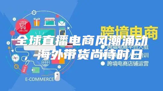 全球直播电商风潮涌动，海外带货尚待时日