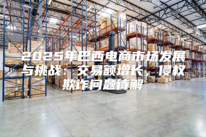 2025年巴西电商市场发展与挑战：交易额增长，侵权欺诈问题待解