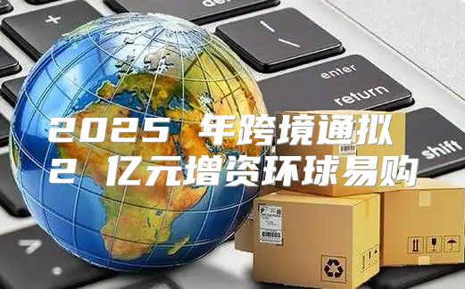 2025 年跨境通拟 2 亿元增资环球易购