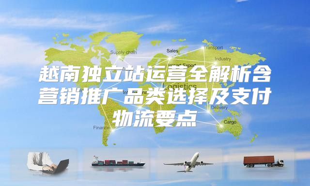 越南独立站运营全解析含营销推广品类选择及支付物流要点