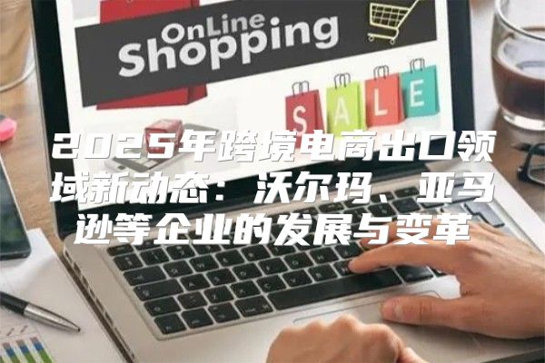 2025年跨境电商出口领域新动态：沃尔玛、亚马逊等企业的发展与变革