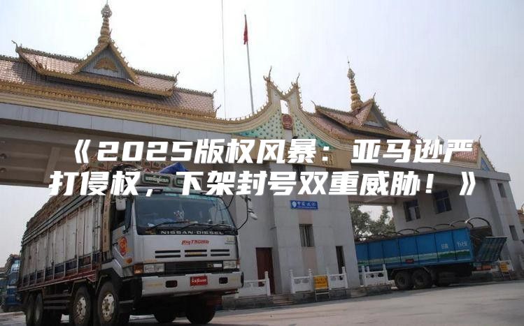 2025版权风暴：亚马逊严打侵权，下架封号双重威胁！