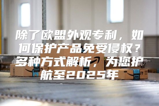 除了欧盟外观专利，如何保护产品免受侵权？多种方式解析，为您护航至2025年