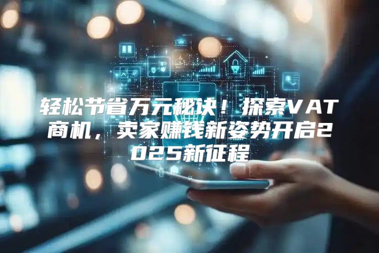 轻松节省万元秘诀！探索VAT商机，卖家赚钱新姿势开启2025新征程