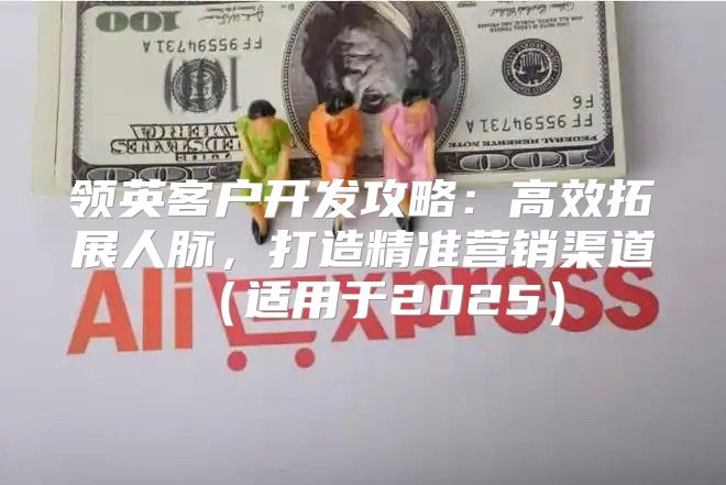 领英客户开发攻略：高效拓展人脉，打造精准营销渠道适用于2025