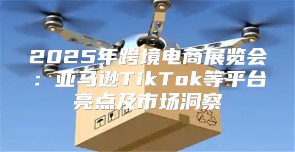 2025年跨境电商展览会：亚马逊TikTok等平台亮点及市场洞察