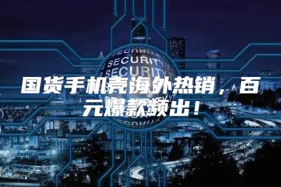 国货手机壳海外热销，百元爆款频出！