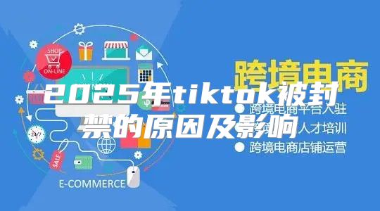 2025年tiktok被封禁的原因及影响