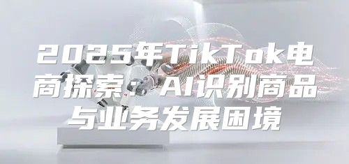 2025年TikTok电商探索：AI识别商品与业务发展困境