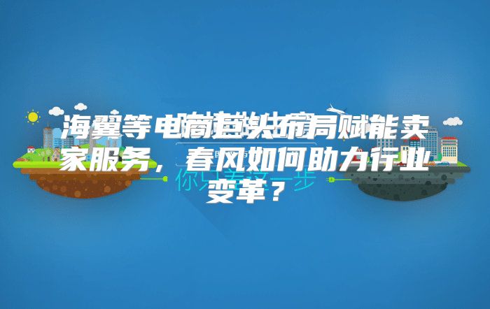 海翼等电商巨头布局赋能卖家服务，春风如何助力行业变革？