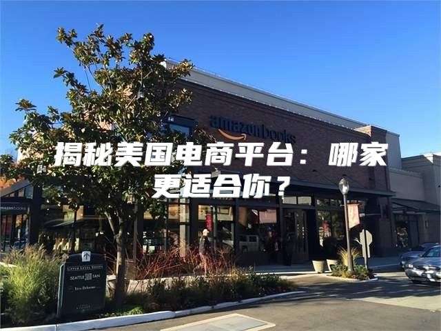 揭秘美国电商平台：哪家更适合你？