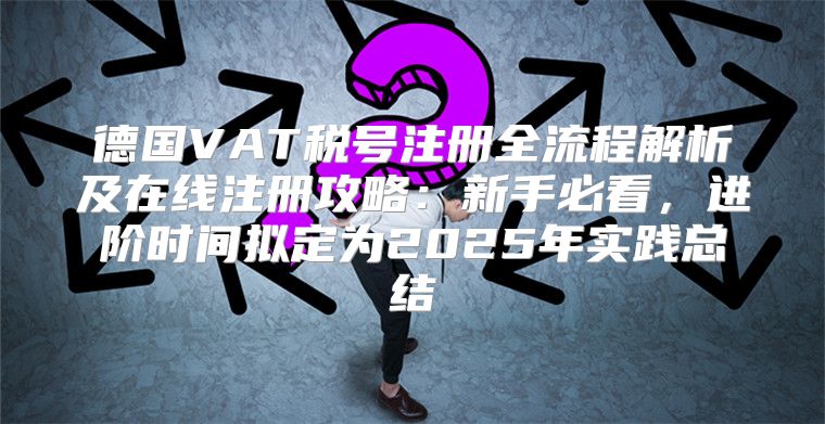 德国VAT税号注册全流程解析及在线注册攻略：新手必看，进阶时间拟定为2025年实践总结