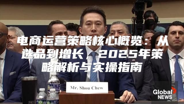 电商运营策略核心概览：从选品到增长，2025年策略解析与实操指南