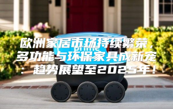欧洲家居市场持续繁荣，多功能与环保家具成新宠：趋势展望至2025年！