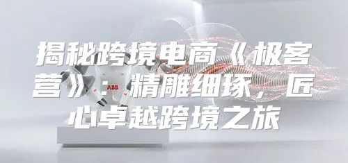 揭秘跨境电商极客营：精雕细琢，匠心卓越跨境之旅