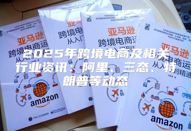 2025年跨境电商及相关行业资讯：阿里、三态、特朗普等动态