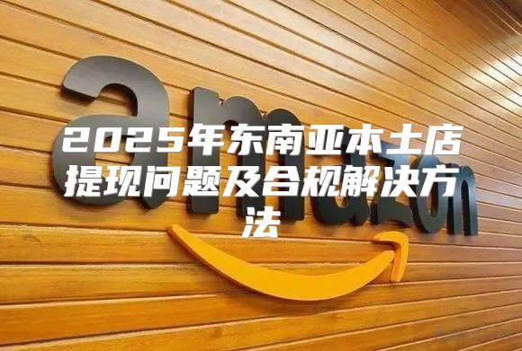 2025年东南亚本土店提现问题及合规解决方法
