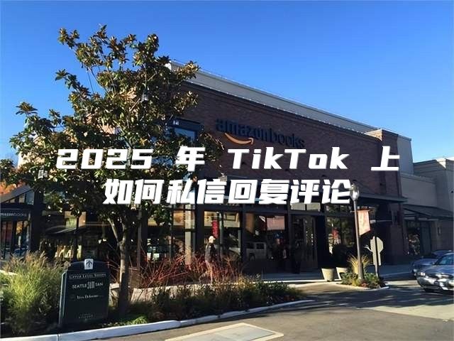 2025 年 TikTok 上如何私信回复评论