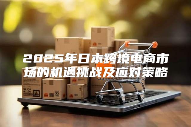 2025年日本跨境电商市场的机遇挑战及应对策略