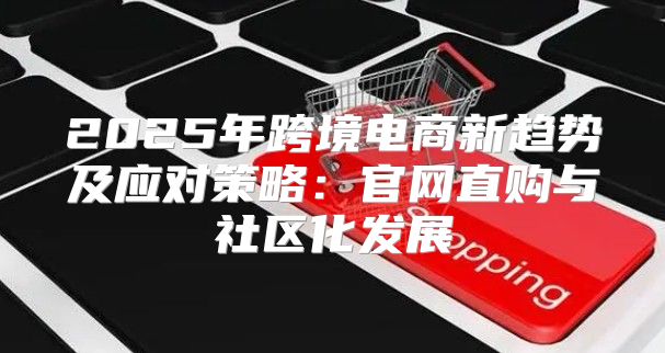 2025年跨境电商新趋势及应对策略：官网直购与社区化发展