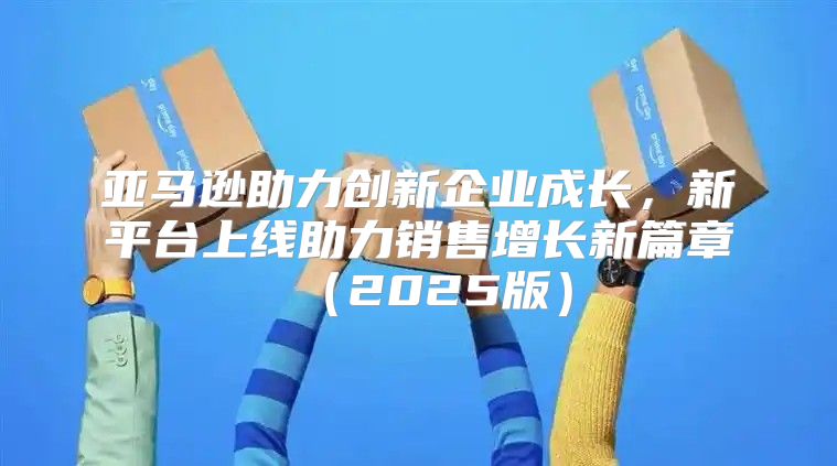 亚马逊助力创新企业成长，新平台上线助力销售增长新篇章2025版