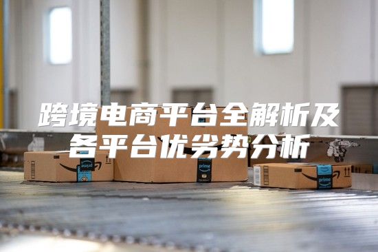 跨境电商平台全解析及各平台优劣势分析