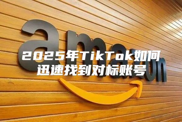 2025年TikTok如何迅速找到对标账号