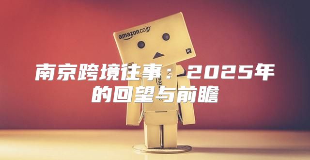 南京跨境往事：2025年的回望与前瞻
