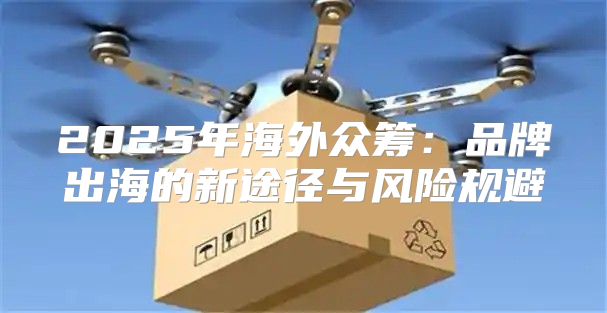 2025年海外众筹：品牌出海的新途径与风险规避